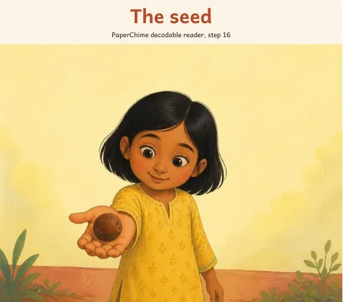 Cover of The seed, decodable reader step 16